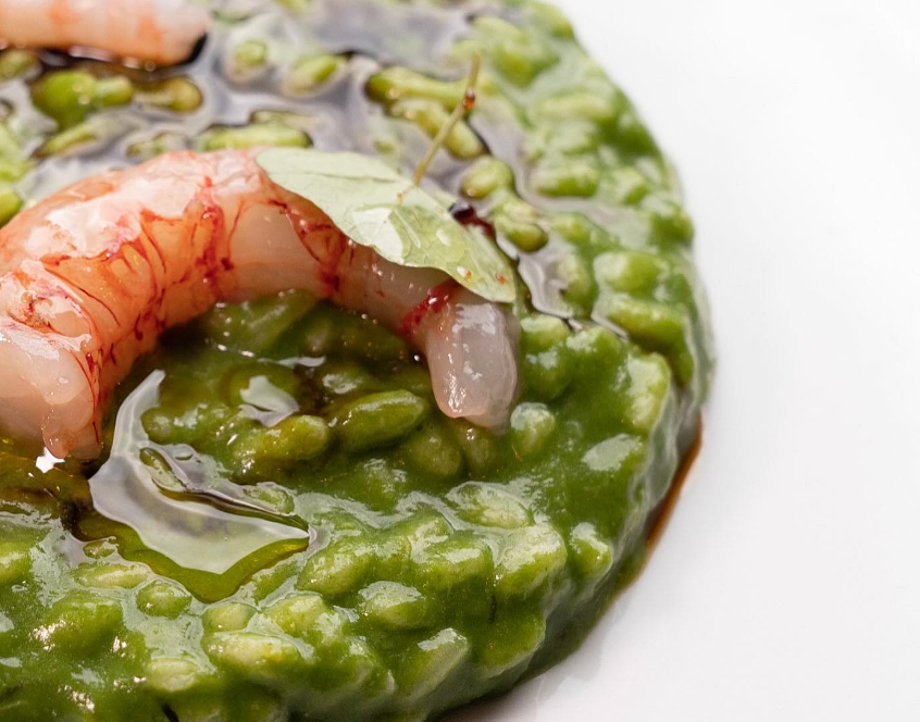 Riso carnaroli verde mare